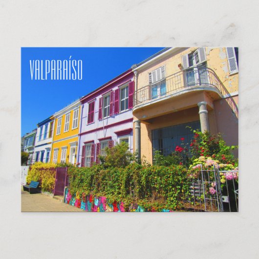 バルパライソ通り ポストカード (正面)