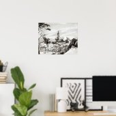 バルパライソ1822 ポスター (ホームオフィス)