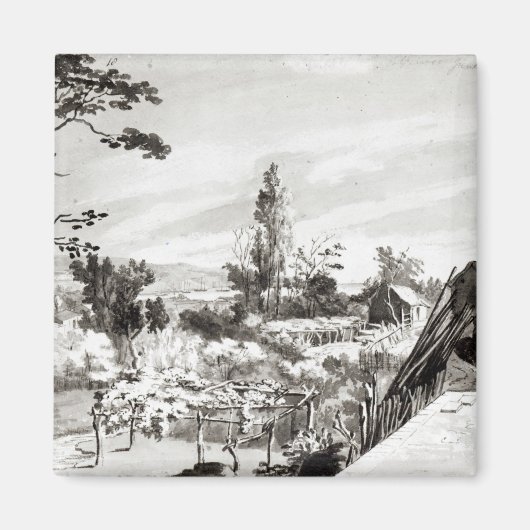 バルパライソ1822 マグネット (正面)