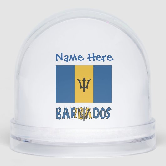 バルビア島 バルビア島の旗 青 カスタマイズ (正面)