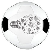 バルブ太陽ののドードルシステム サッカーボール (回転)