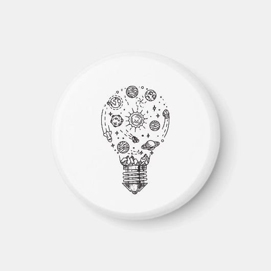 バルブ太陽ののドードルシステム マグネット (正面)