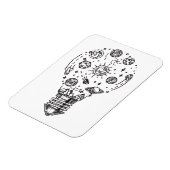 バルブ太陽ののドードルシステム マグネット (左側)