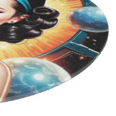 バルベンハイマーレトロ融合原子時代ファッション カッティングボード (角)