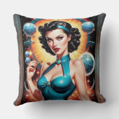 バルベンハイマーレトロ融合原子時代ファッション クッション (裏面)