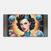 バルベンハイマーレトロ融合原子時代ファッション デスクマット (正面)