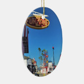バルボアおもしろいゾーン、ニューポートビーチ、カリフォルニア セラミックオーナメント (右)