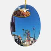 バルボアおもしろいゾーン、ニューポートビーチ、カリフォルニア セラミックオーナメント (正面)
