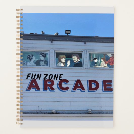 バルボアおもしろいゾーン、ニューポートビーチ、カリフォルニア プランナー手帳 (正面)