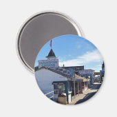 バルボアおもしろいゾーン、ニューポートビーチ、カリフォルニア マグネット (正面/裏面)