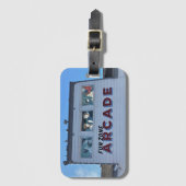 バルボアおもしろいゾーン、ニューポートビーチ、カリフォルニア ラゲッジタグ (正面縦)