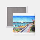 バルボアアイランドニューポートビーチCa. マグネット (正面/裏面)