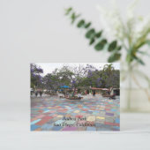 バルボアスペインのパークのザビレッジアートセンター ポストカード (スタンド正面)