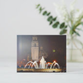 バルボアパークスタワーズファウンテンズナイト ポストカード (スタンド正面)