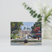 バルボアパークファウンテンズプラドガスランプ ポストカード (スタンド正面)