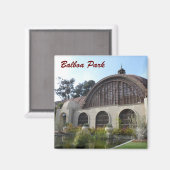 バルボアパークボタニカルガーデン – サンディエゴ マグネット (正面/裏面)