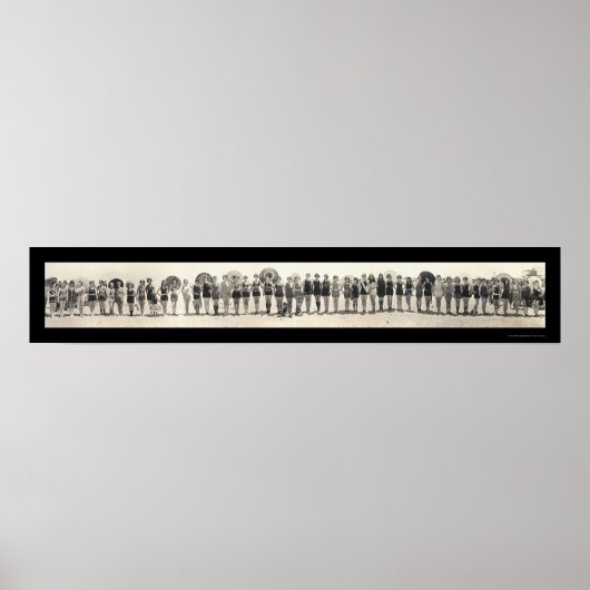 バルボアビーチCAパレード写真1925 ポスター (正面)