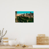 バルボア公園、ウエストゲートからのエルプラド ポスター (キッチン)