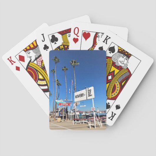 バルボア島フェリー、ニューポートビーチ、カリフォルニア トランプ (裏面)