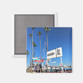 バルボア島フェリー、ニューポートビーチ、カリフォルニア マグネット (正面/裏面)