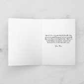 バルミツワーおめでとうカード カード (内部)