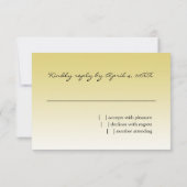 バルミツワーきらめく渦巻き結晶RSVP付 出欠カード (裏面)