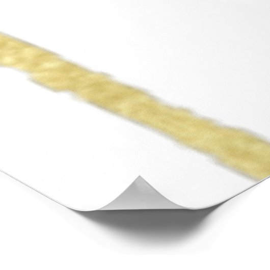 バルミツワーウェルカムサイン |水彩抽象芸術 ポスター (角)