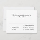 バルミツワーオレンジ色の紫色の星David Any Color 招待状 (裏面)