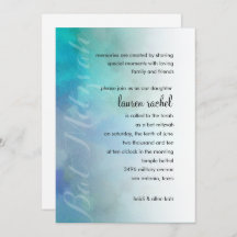 バルミツワーカッコいいカラーズアクアブルーパープルホワイト