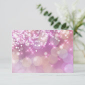 バルミツワーキラライトピンク 出欠カード (スタンド正面)