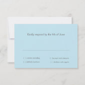 バルミツワーキラライトブルーとパープル 出欠カード (裏面)