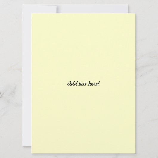 バルミツワーグリーティングカード カード (裏面)