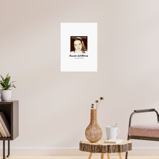 バルミツワーサインインパーティーボードポスター ポスター (リビング3)