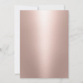 バルミツワースターオブデイヴィッドモダンバラ金ゴールドユダヤ 招待状 (裏面)