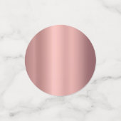 バルミツワースター・オブ・デービッド・ピンク金ゴールド写真ユダヤ人 コンフェッティ (スモール正面)