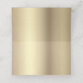 バルミツワーネイビー水色金ゴールドグリッタースクリプト プレイスカード (内部開封)