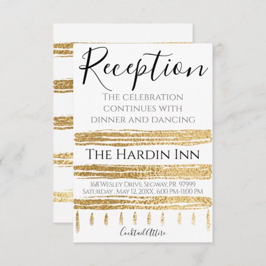 バルミツワーバー（ユダヤ教の）バル・ミツバーエレガント披露宴カード エンクロージャーカード (正面/裏面)