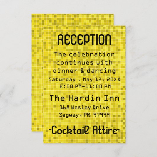 バルミツワーバー(ユダヤ教の)バル・ミツバーゲームオン エンクロージャーカード (正面/裏面)