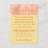 バルミツワーバー(ユダヤ教の)バル・ミツバーシンプル微妙 エンクロージャーカード (正面)