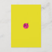 バルミツワーバー（ユダヤ教の）バル・ミツバー紙吹雪披露宴カード エンクロージャーカード (裏面)