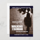 バルミツワービマ映画ポストカードの保存 案内ポストカード (正面/裏面)