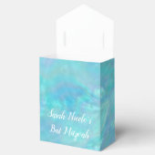 バルミツワーブルーオパールシモダンックグラムパーティー フェイバーボックス (オープン)