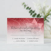 バルミツワーレッドスターのデビッド・グリッタリーRSVP 出欠カード (スタンド正面)