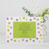 バルミツワー招待状サマンタブルックヘブライ語 招待状 (スタンド正面)