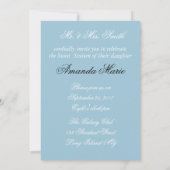 バルミツワー招待状ブライトネオンライト 招待状 (裏面)