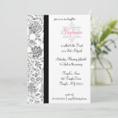 バルミツワー招待状 招待状 (スタンド正面)