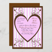 バルミツワー招待状 招待状 (正面/裏面)