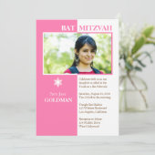 バルミツワー招待状 招待状 (スタンド正面)