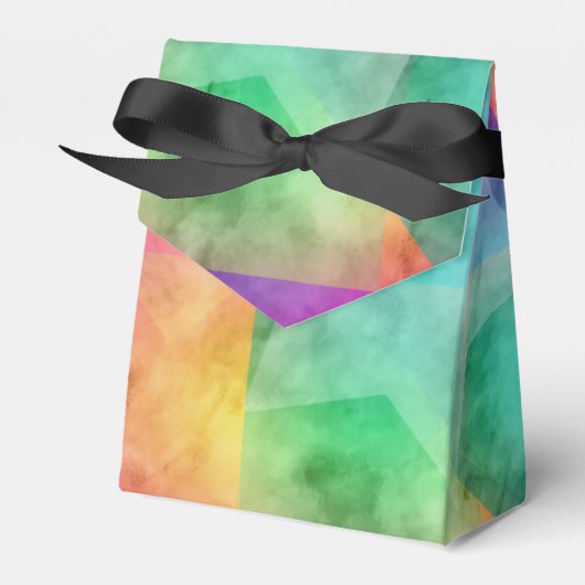 バルミツワー水彩画 フェイバーボックス (正面サイド)