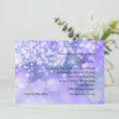 バルミツワー紫と青の輝き 招待状 (スタンド正面)